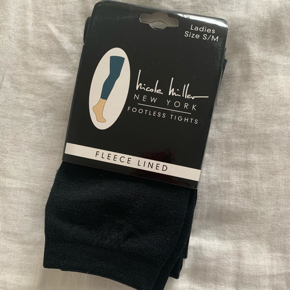 Nicole Miller Footless Tights